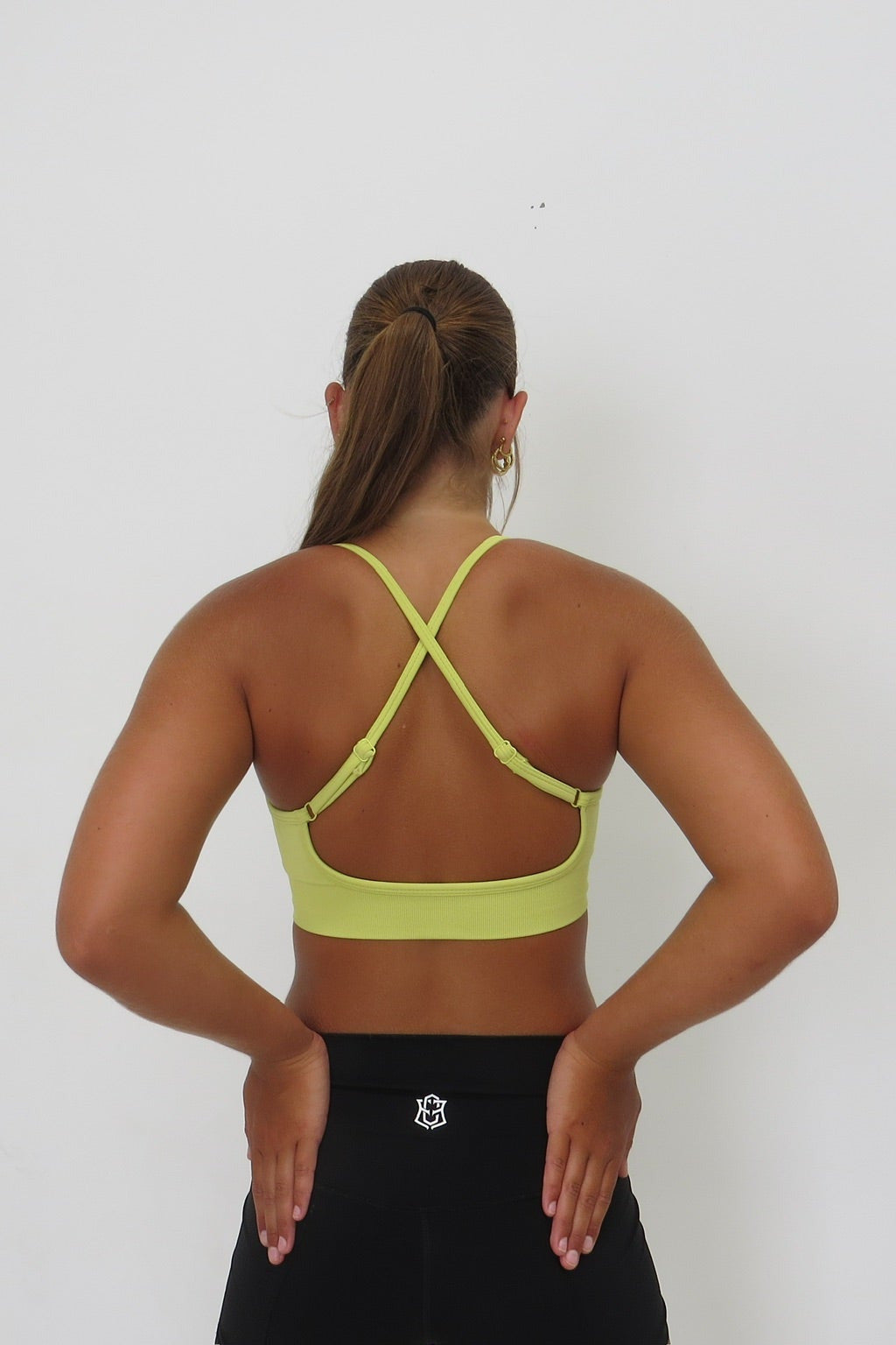 Limitless U Sports Bra - Lemon Lime