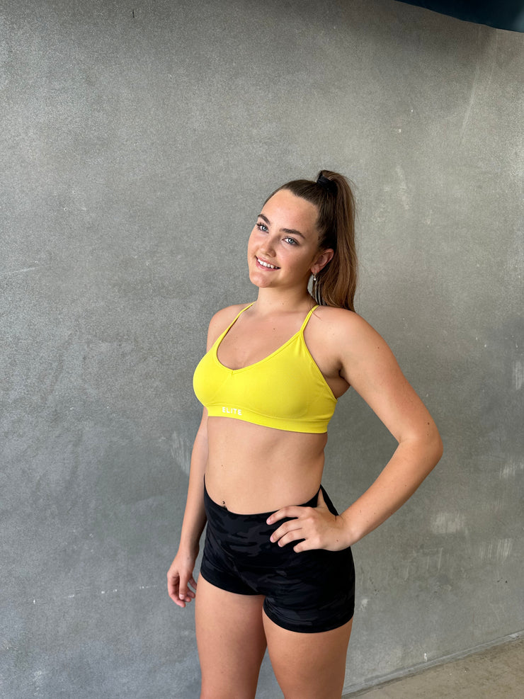 Limitless Sports Bra - Pineapple Pop