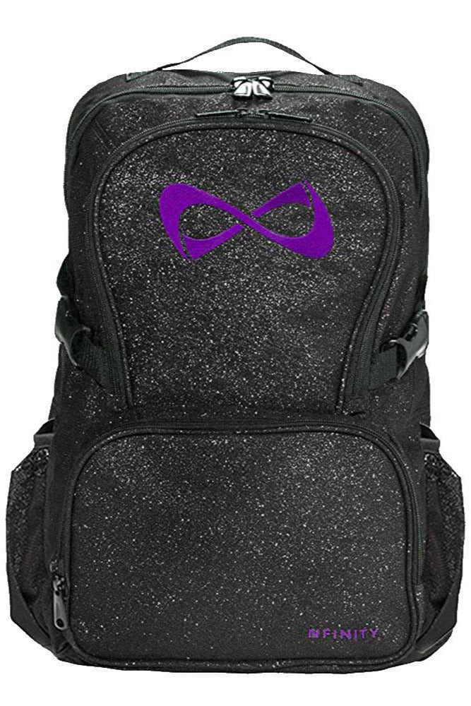 Nfinity Black Sparkle Backpack